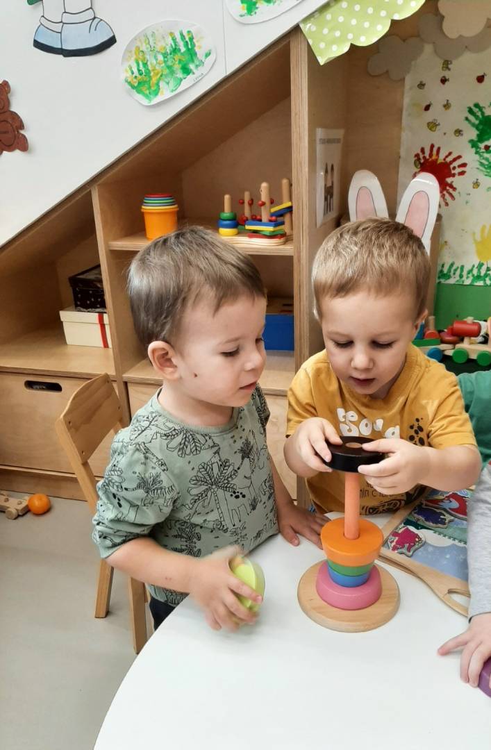 Slaganje kolutova po veličini